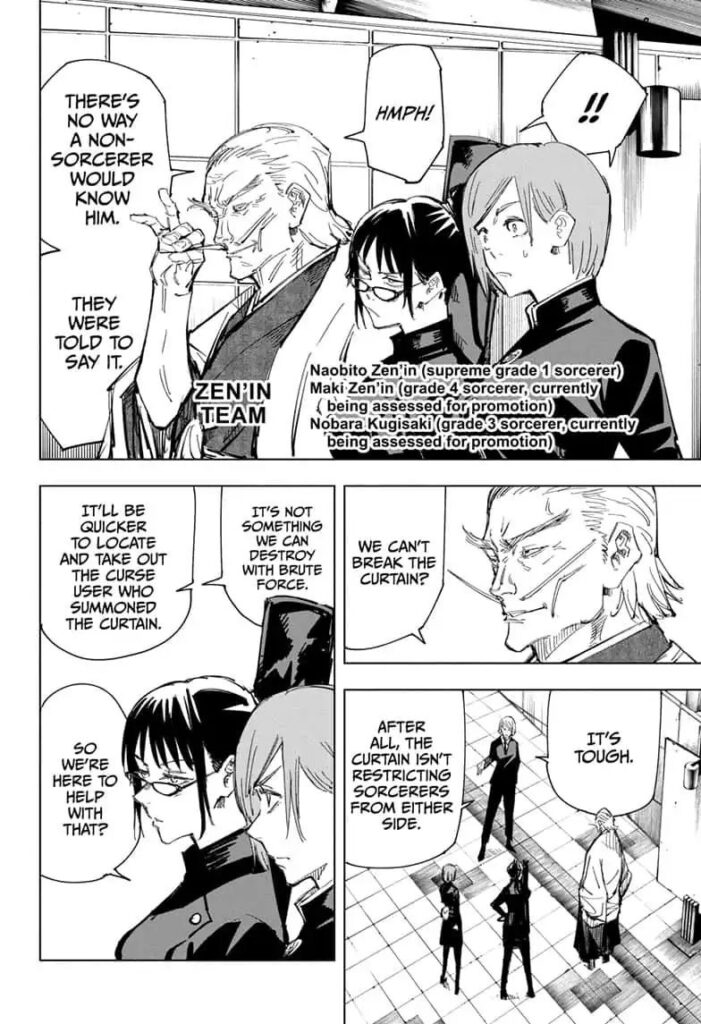 JuJutsu Kaisen Manga Chapter 83