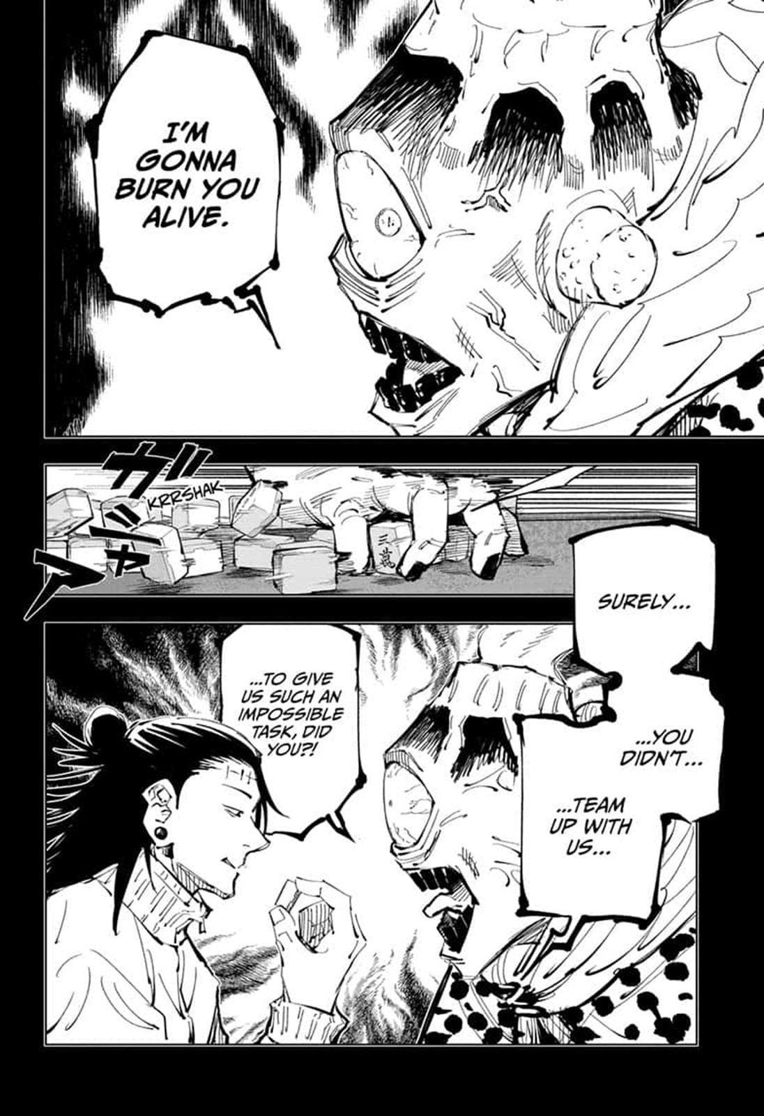 JuJutsu Kaisen Manga Chapter 90
