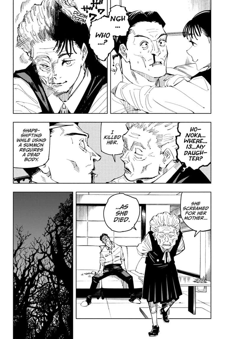 JuJutsu Kaisen Manga Chapter 96