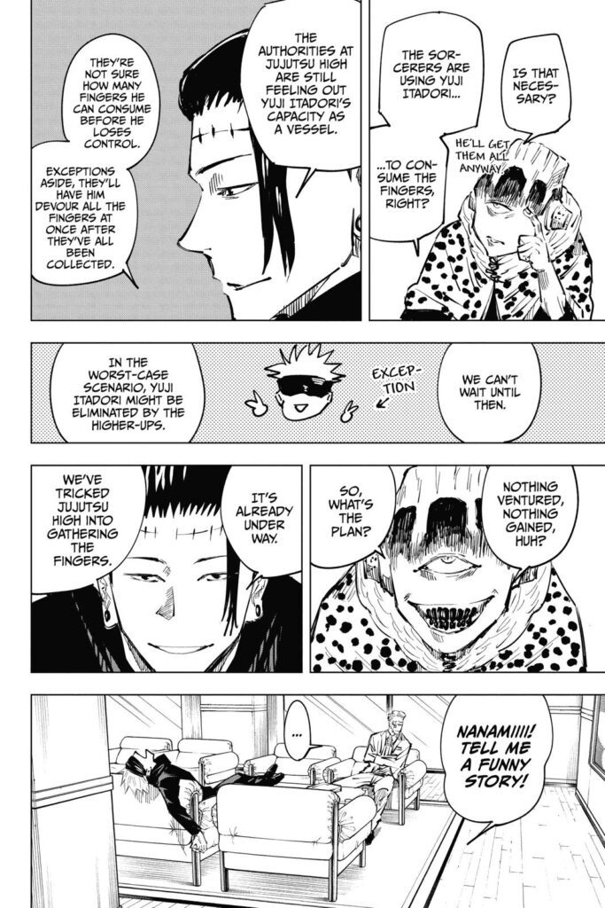 jujutsu kaisen manga Chapter 32