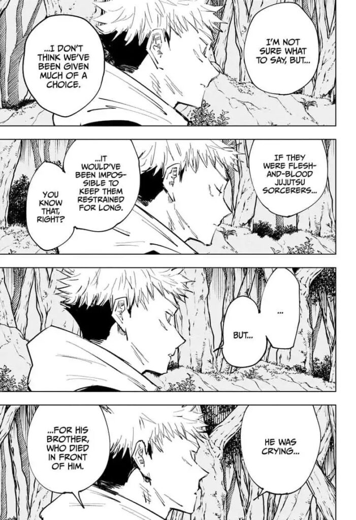 JuJutsu Kaisen Manga Chapter 63