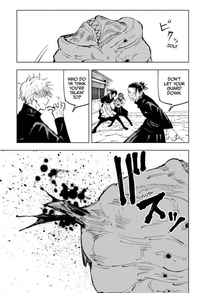 JuJutsu Kaisen Manga Chapter 71