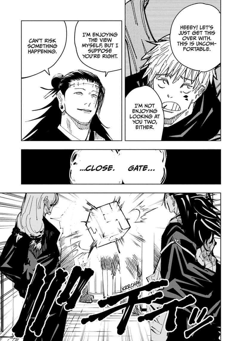 JuJutsu Kaisen Manga Chapter 91