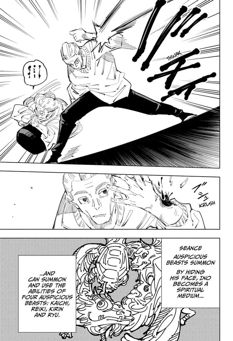 JuJutsu Kaisen Manga Chapter 95