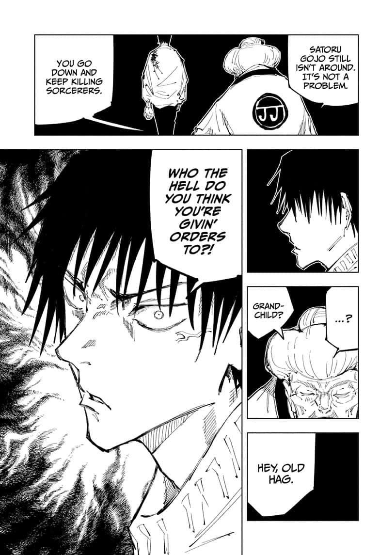 JuJutsu Kaisen Manga Chapter 98