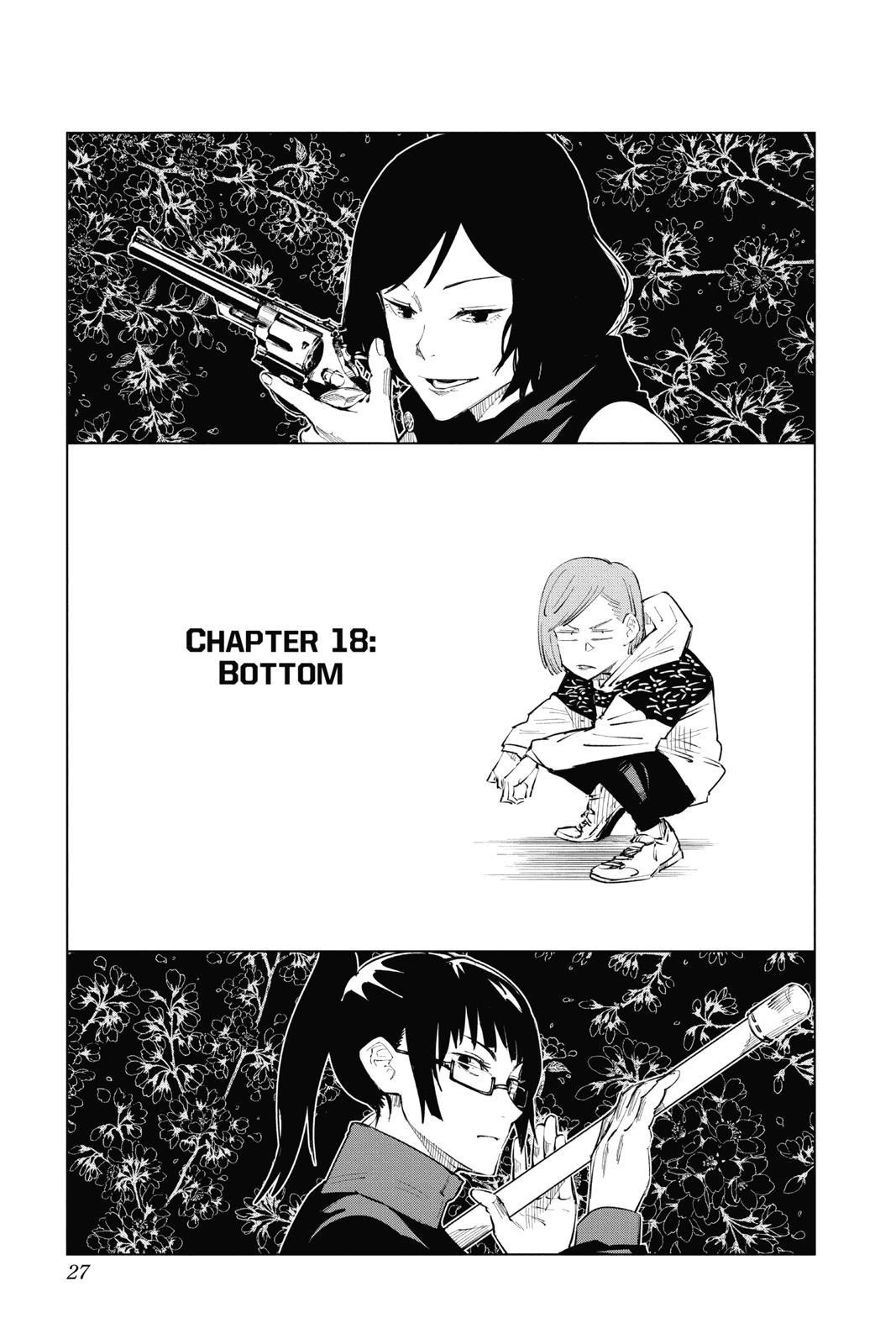 jujutsu kaisen manga Chapter 18