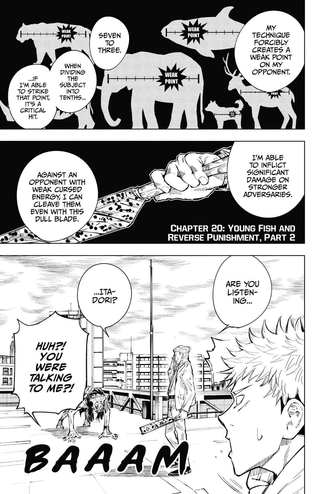 jujutsu kaisen manga Chapter 20
