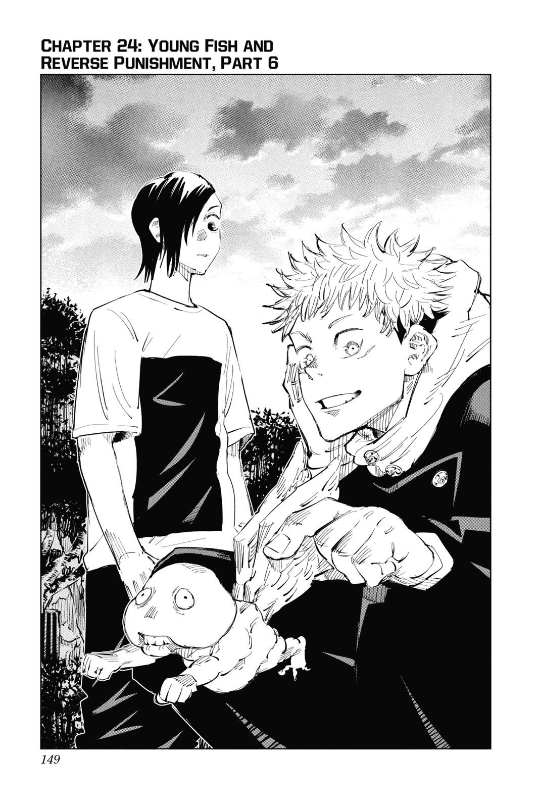 jujutsu kaisen manga Chapter 24