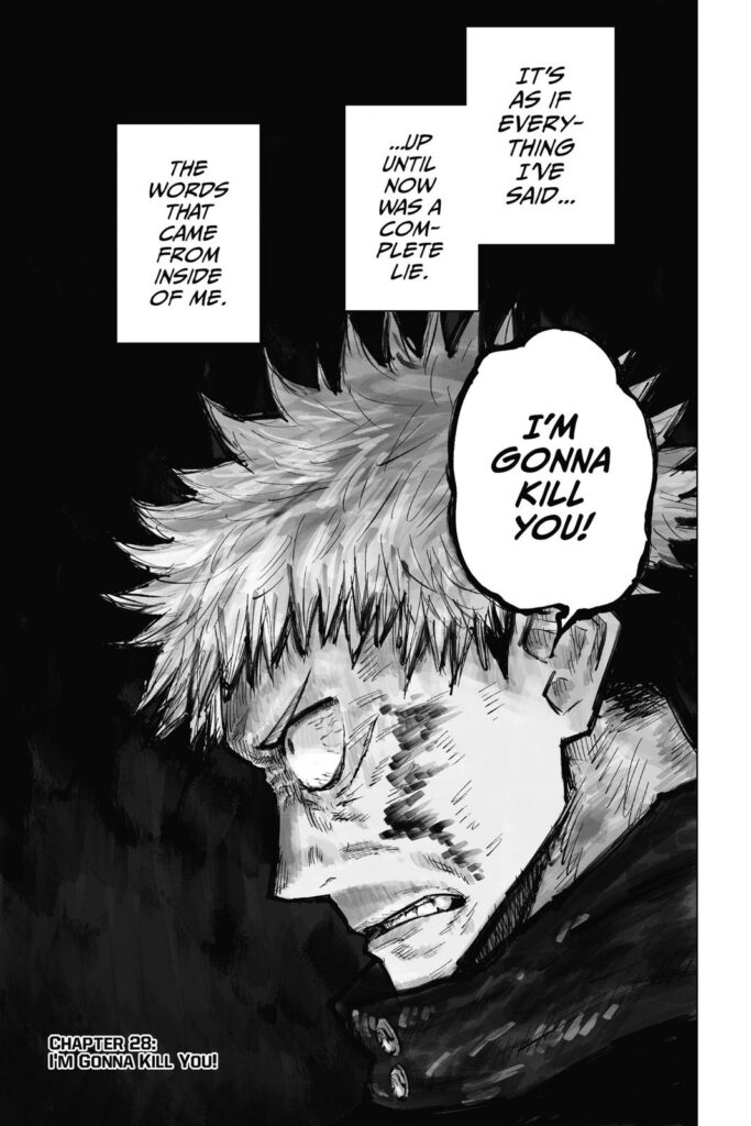 jujutsu kaisen manga Chapter 28