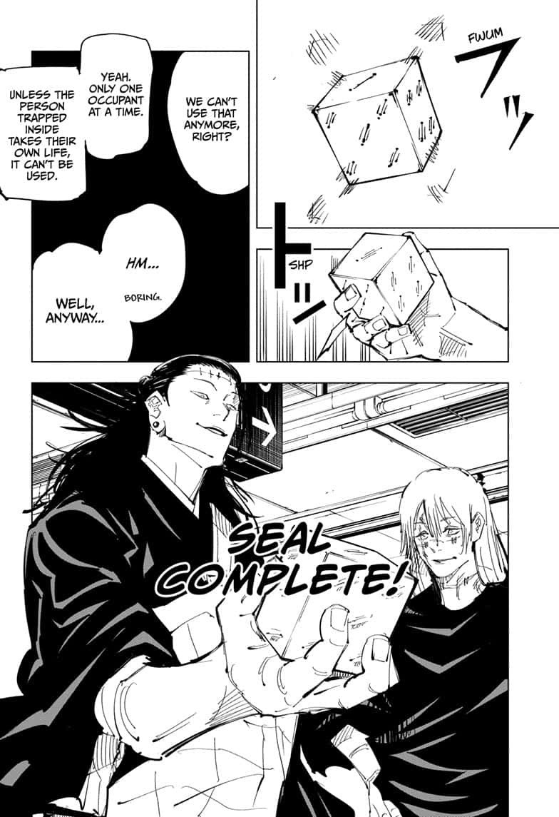 JuJutsu Kaisen Manga Chapter 91