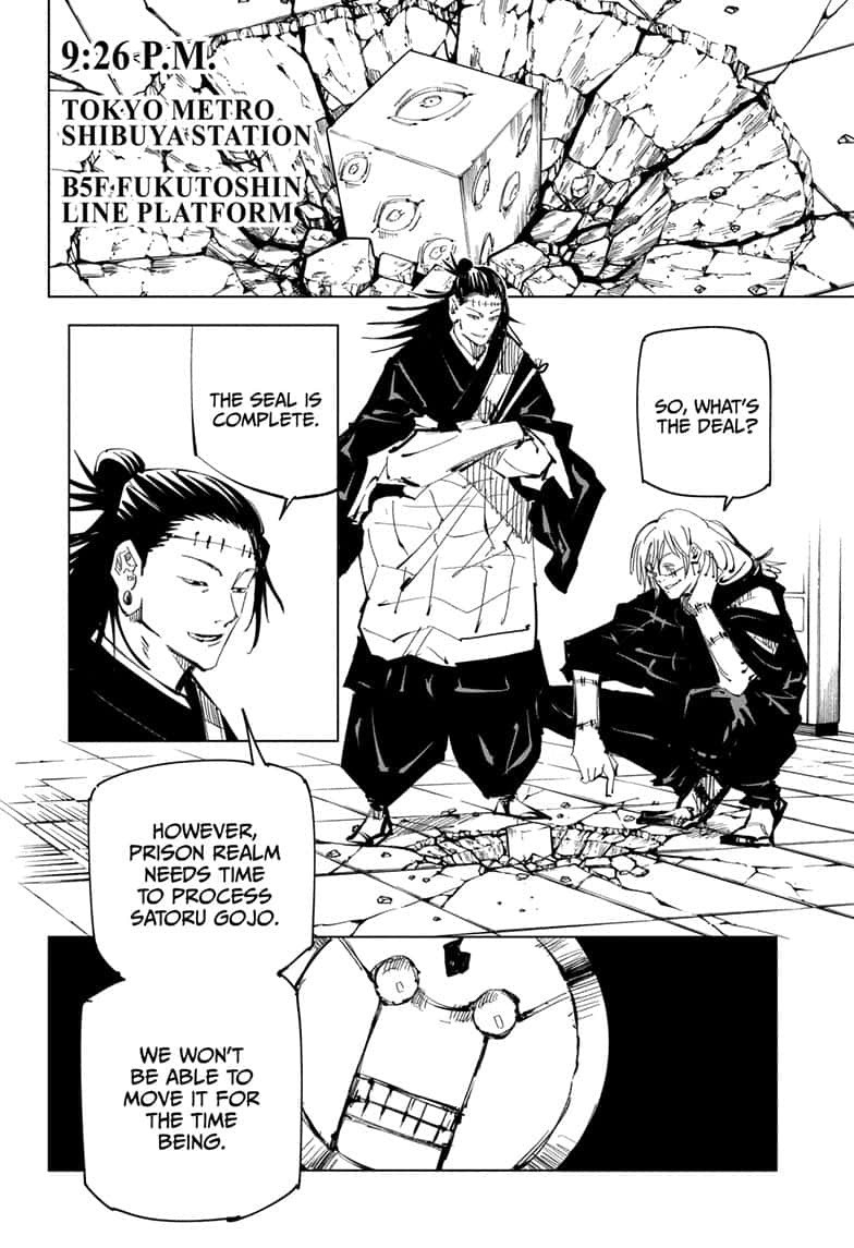 JuJutsu Kaisen Manga Chapter 92