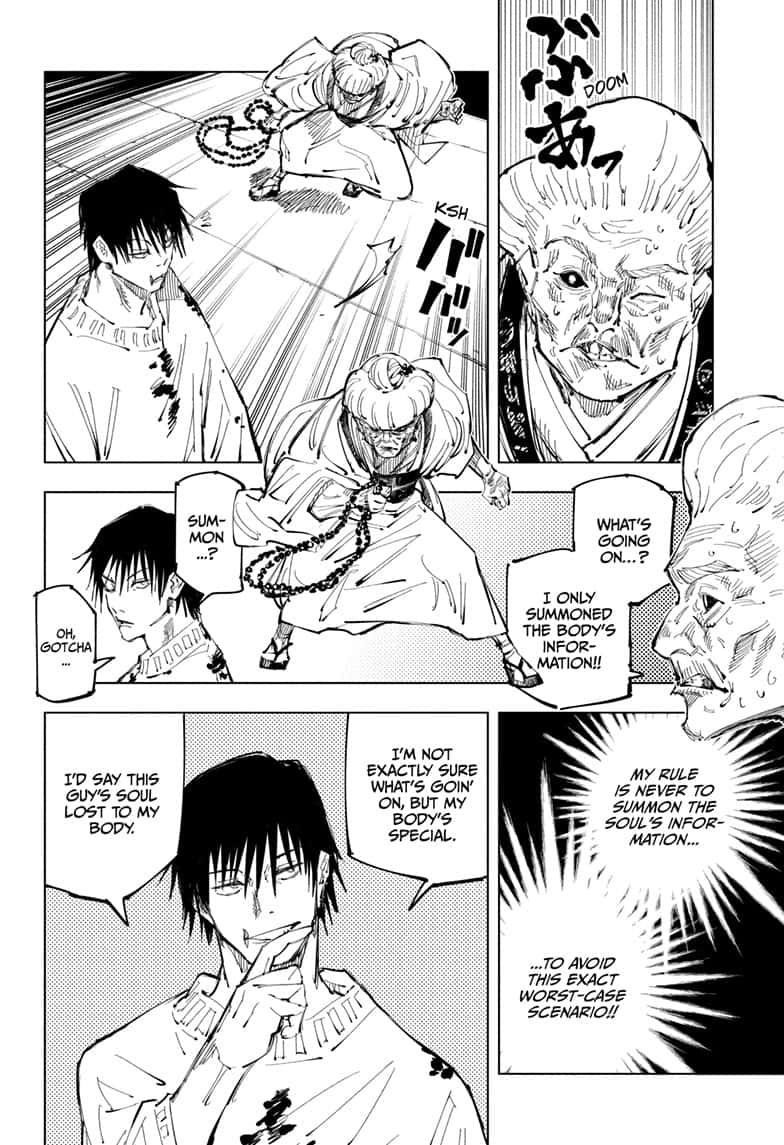 JuJutsu Kaisen Manga Chapter 98