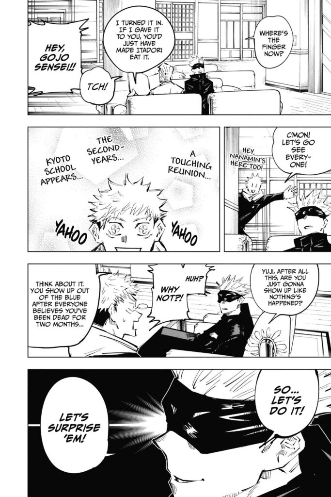 jujutsu kaisen manga Chapter 32