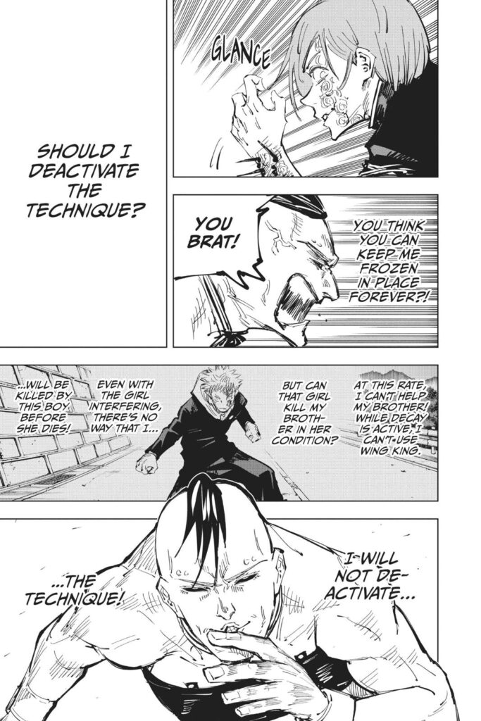 JuJutsu Kaisen Manga Chapter 61