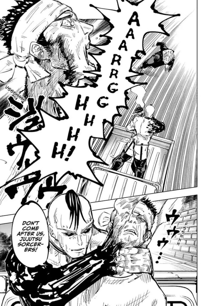 JuJutsu Kaisen Manga Chapter 62