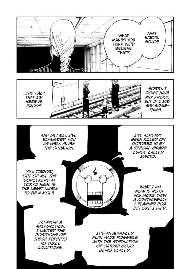 JuJutsu Kaisen Manga Chapter 91