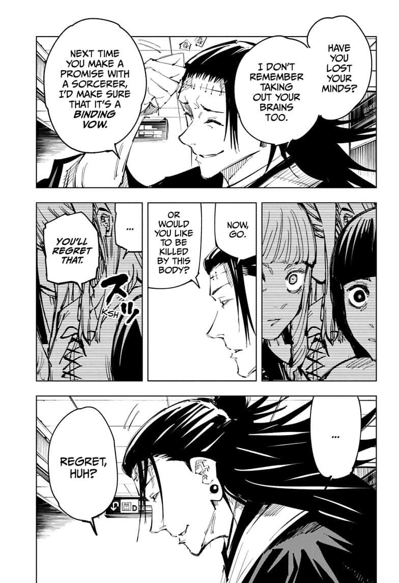 JuJutsu Kaisen Manga Chapter 93