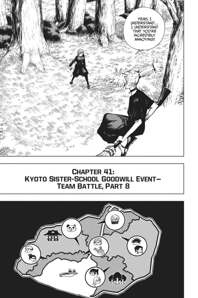 JuJutsu Kaisen Manga Chapter 41