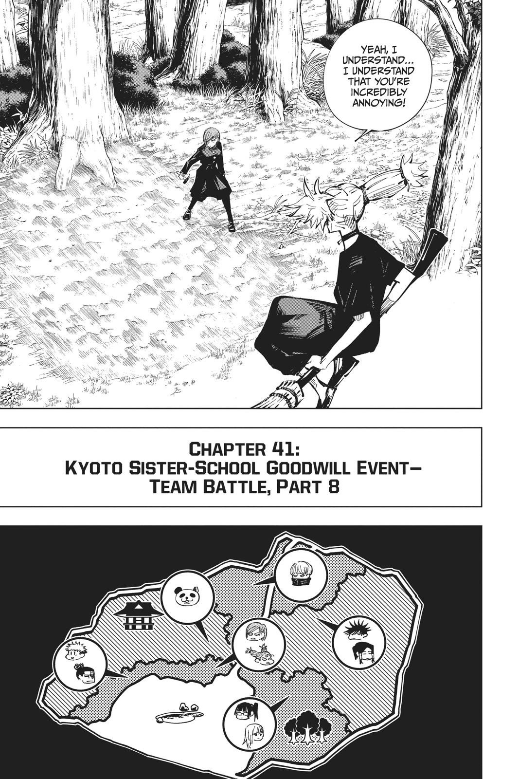 JuJutsu Kaisen Manga Chapter 41