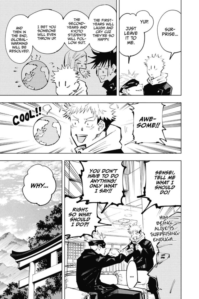 jujutsu kaisen manga Chapter 32