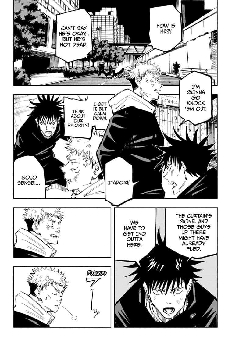 JuJutsu Kaisen Manga Chapter 98