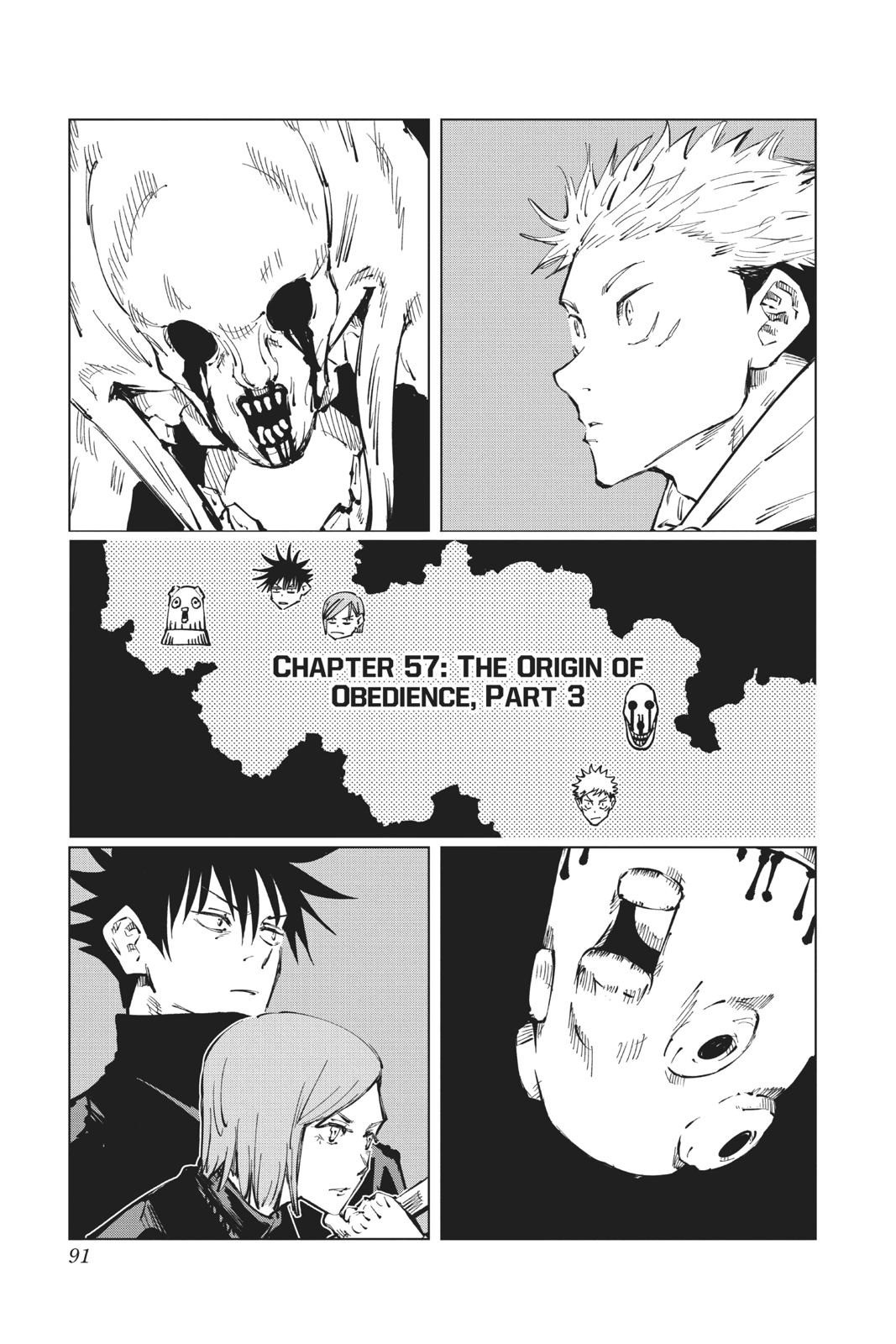 JuJutsu Kaisen Manga Chapter 57