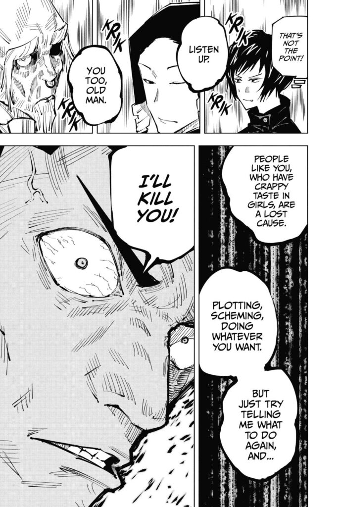 JuJutsu Kaisen Manga Chapter 33