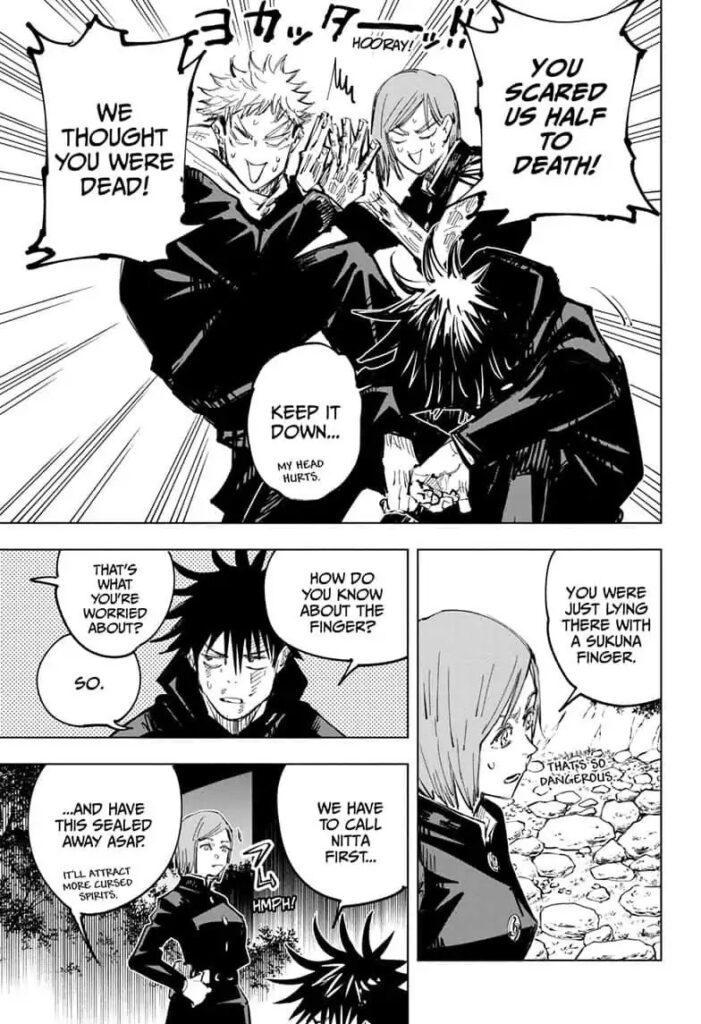 JuJutsu Kaisen Manga Chapter 63