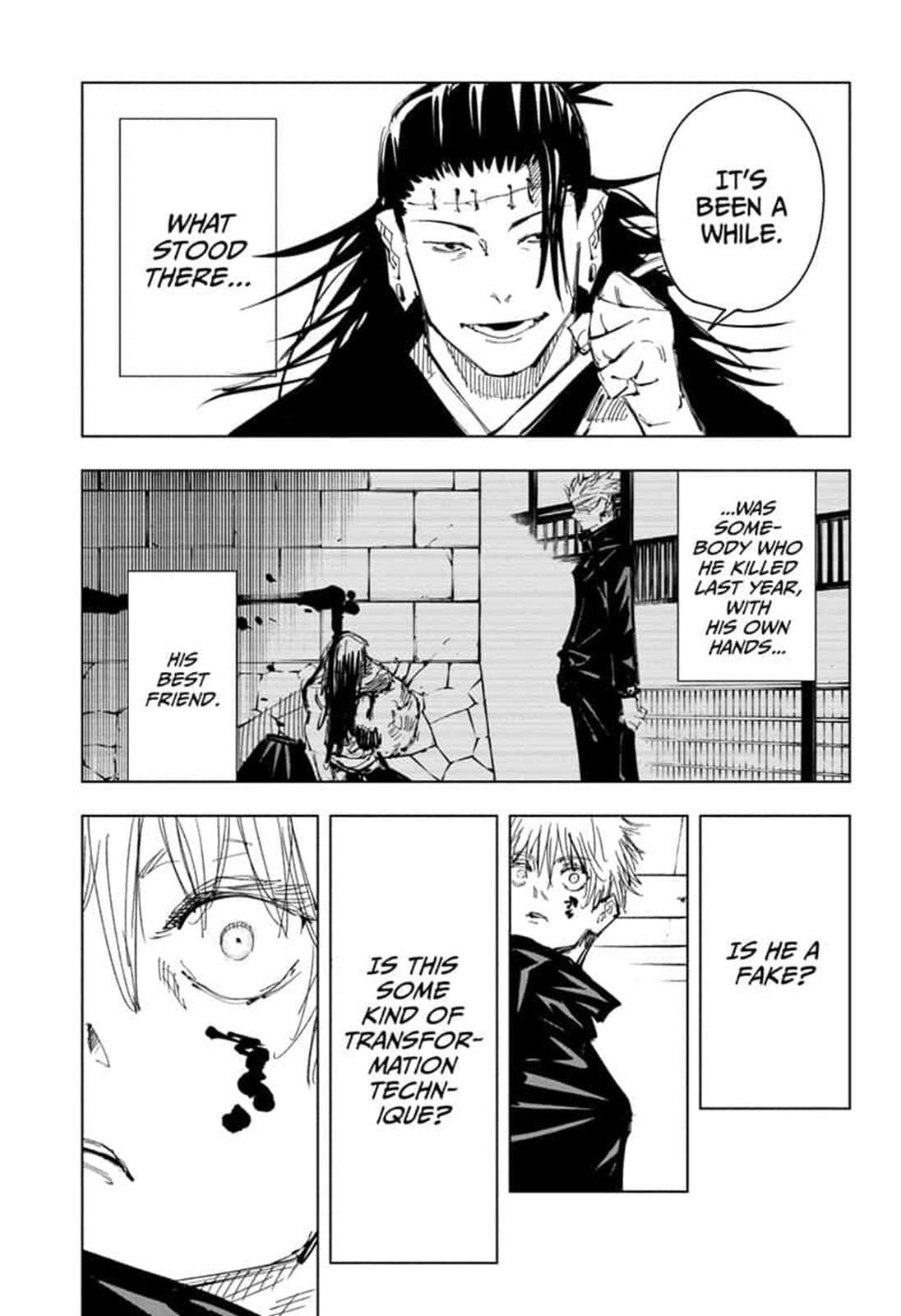 JuJutsu Kaisen Manga Chapter 90