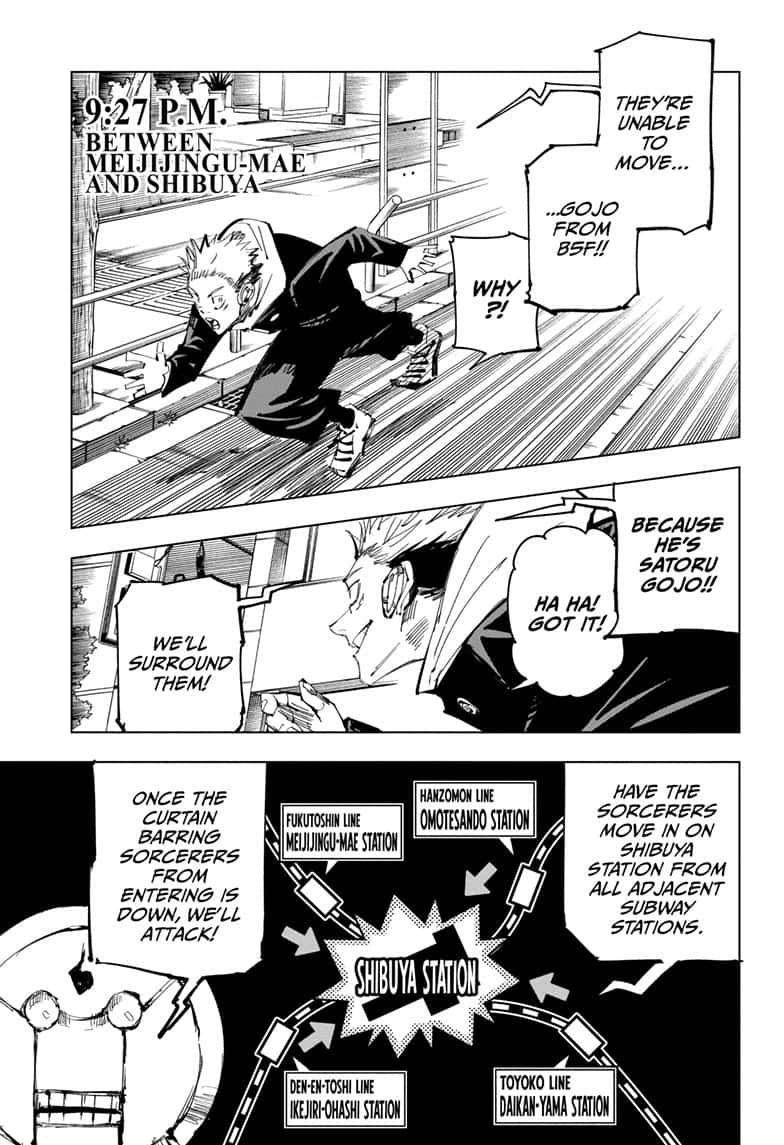 JuJutsu Kaisen Manga Chapter 92