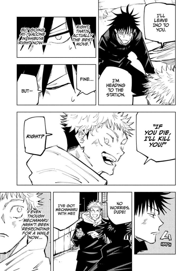 JuJutsu Kaisen Manga Chapter 98
