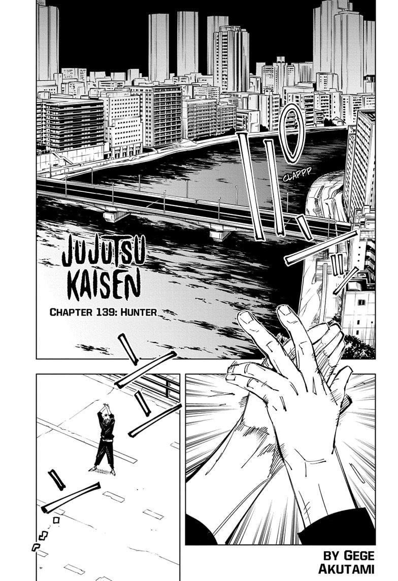 JuJutsu Kaisen Manga Chapter 139
