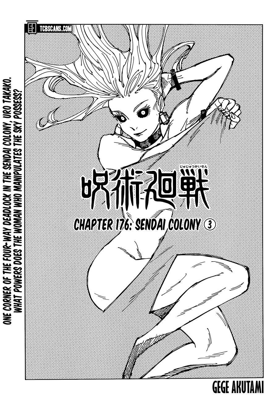 JuJutsu Kaisen Manga Chapter 176