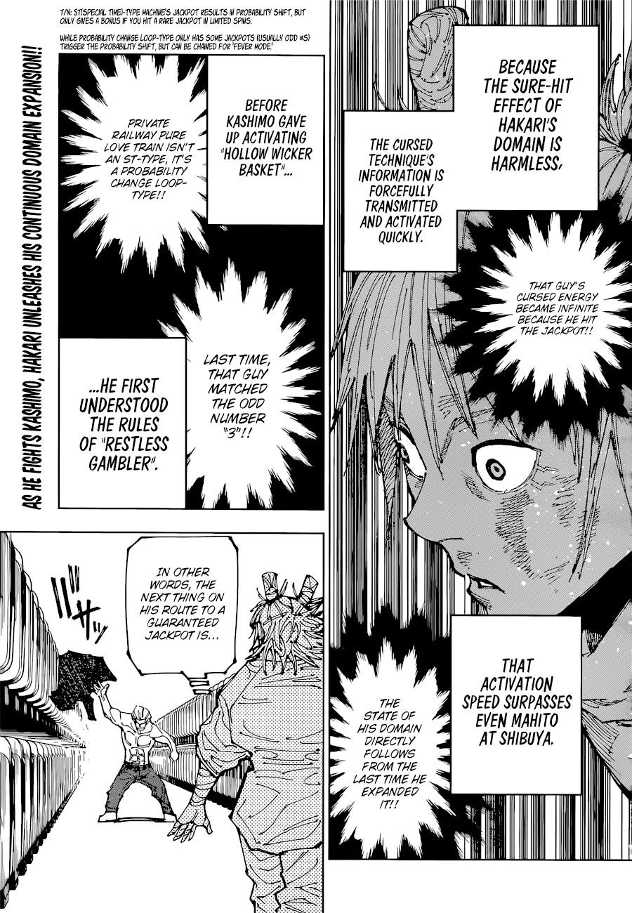 JuJutsu Kaisen Manga Chapter 186