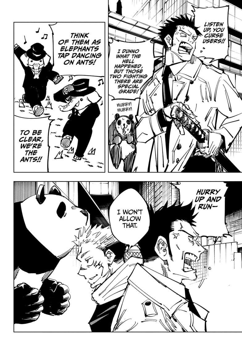 JuJutsu Kaisen Manga Chapter 115