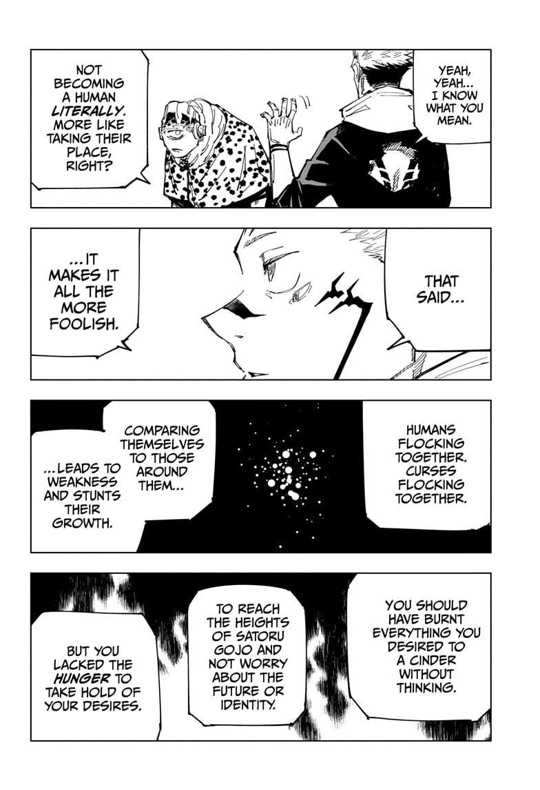 JuJutsu Kaisen Manga Chapter 116