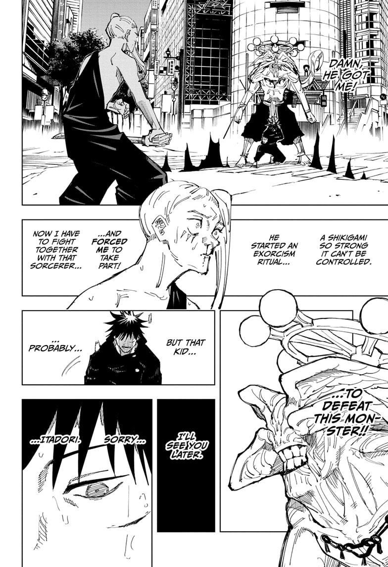 JuJutsu Kaisen Manga Chapter 117