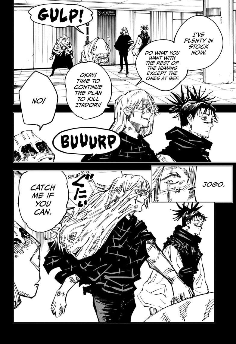 JuJutsu Kaisen Manga Chapter 122