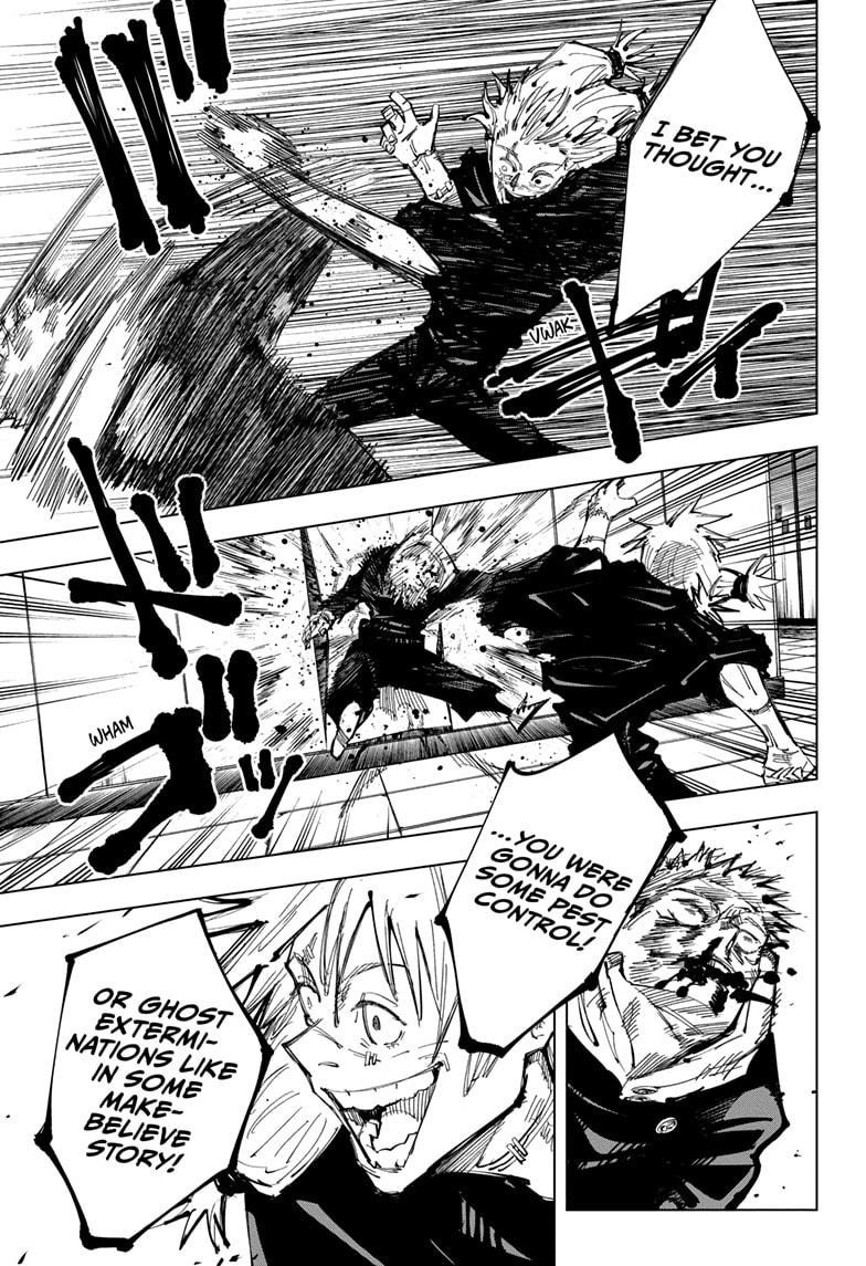 JuJutsu Kaisen Manga Chapter 126