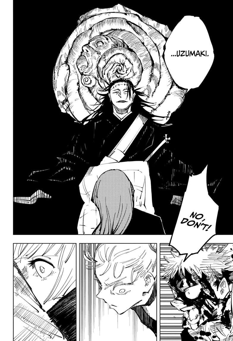 JuJutsu Kaisen Manga Chapter 134