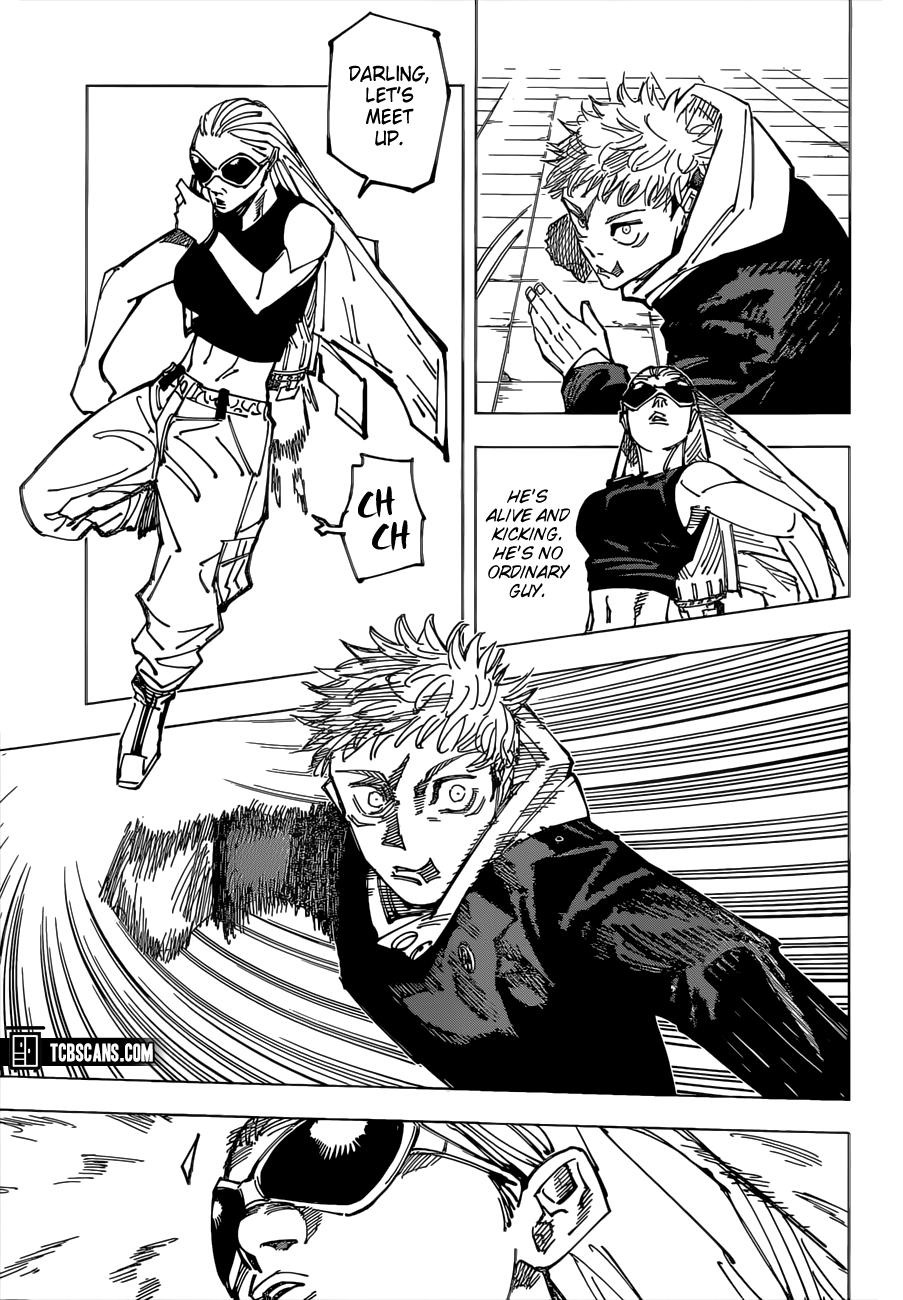 JuJutsu Kaisen Manga Chapter 161