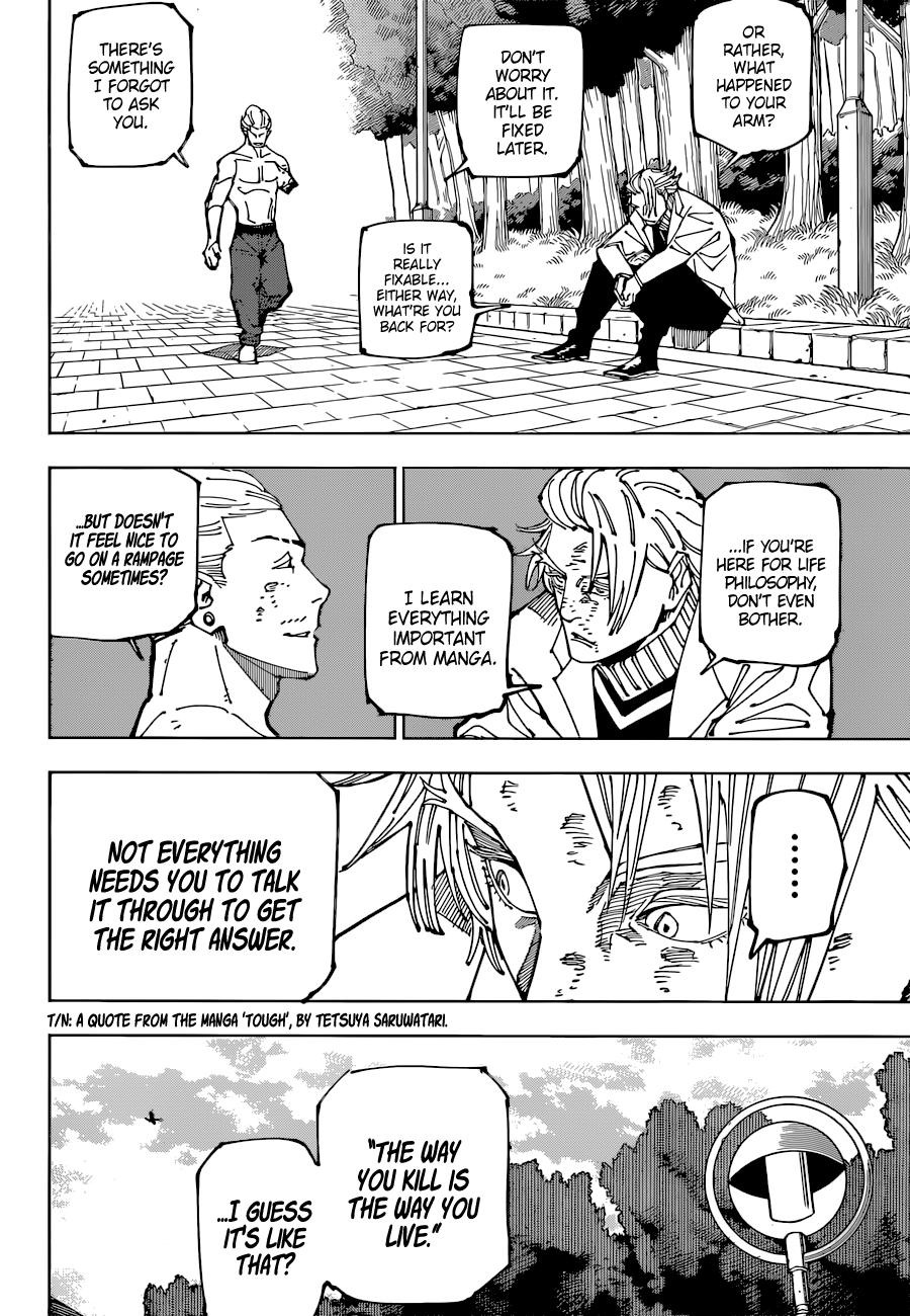 JuJutsu Kaisen Manga Chapter 190