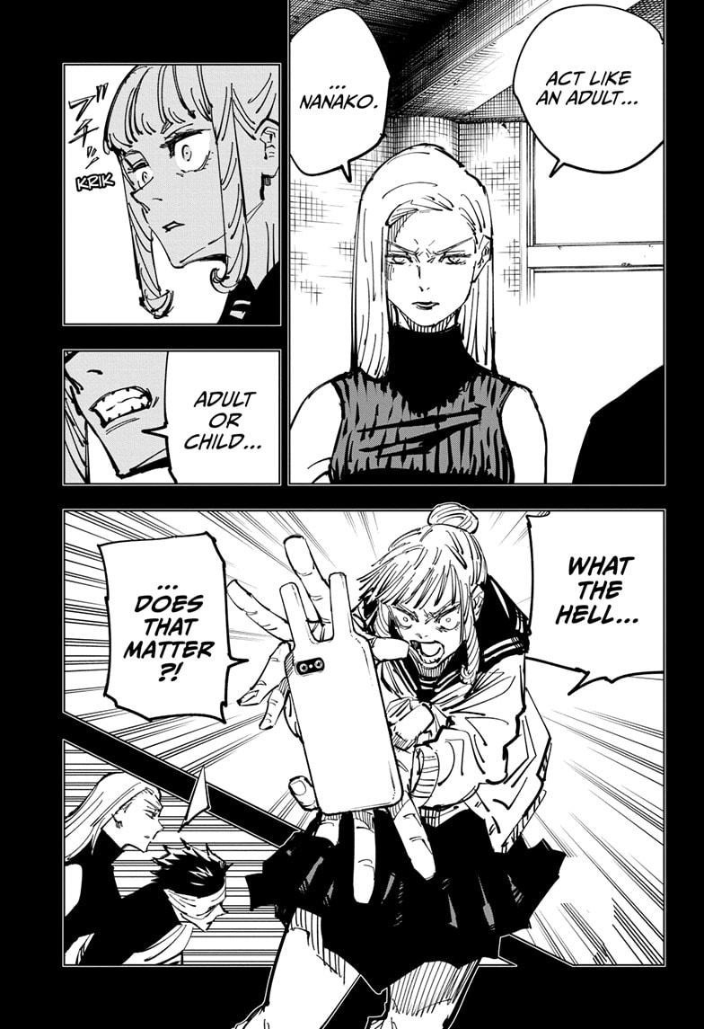 JuJutsu Kaisen Manga Chapter 114