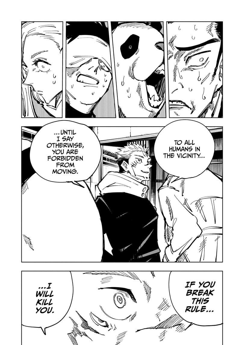 JuJutsu Kaisen Manga Chapter 115