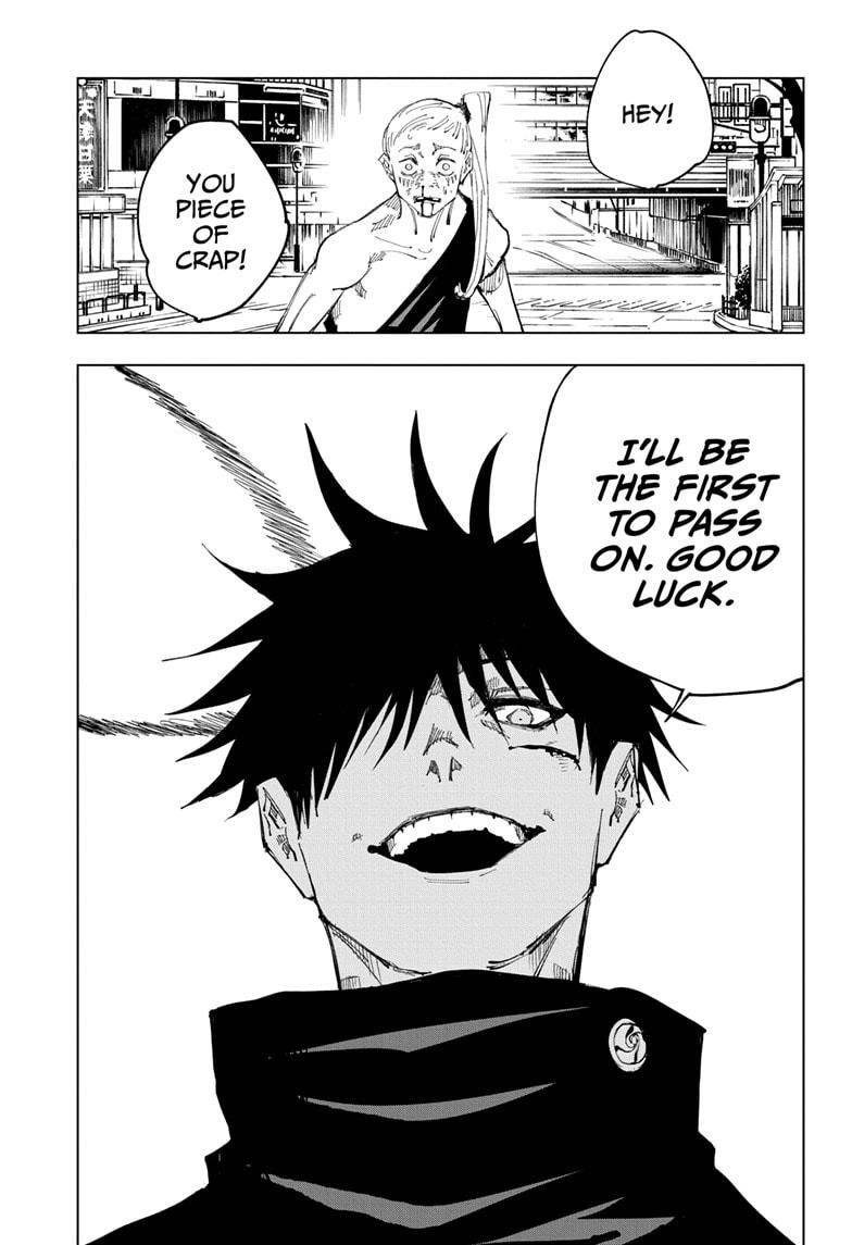 JuJutsu Kaisen Manga Chapter 117