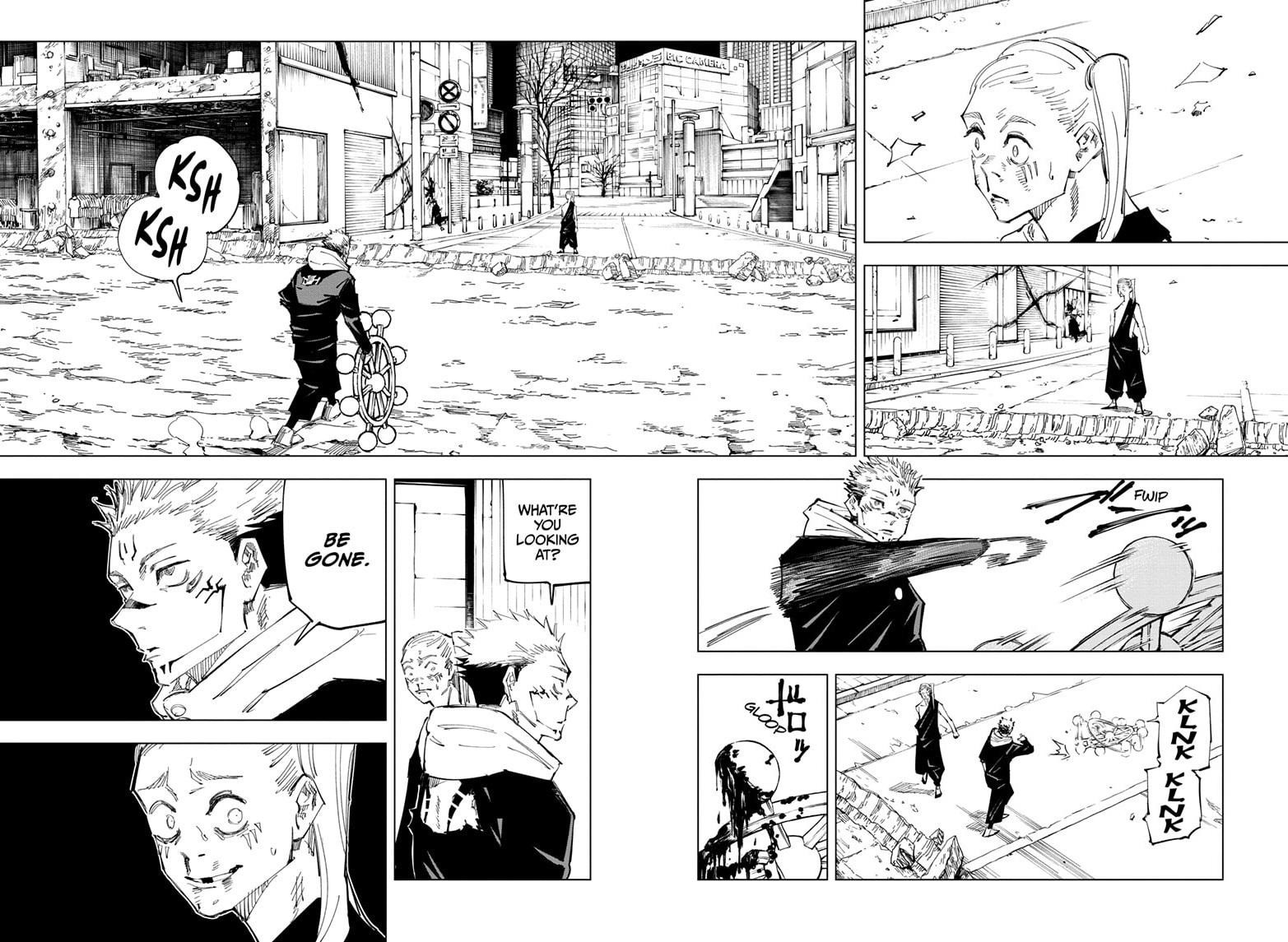 JuJutsu Kaisen Manga Chapter 119