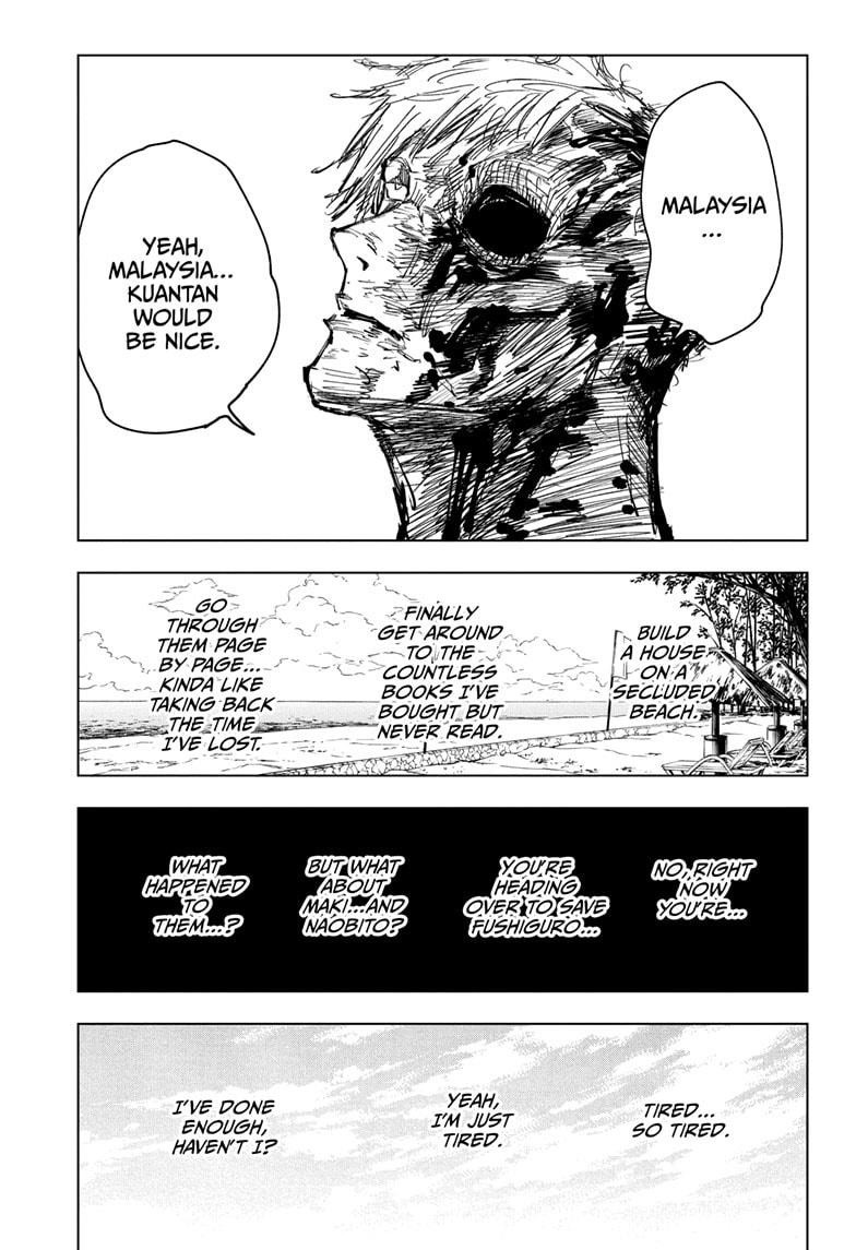 JuJutsu Kaisen Manga Chapter 120