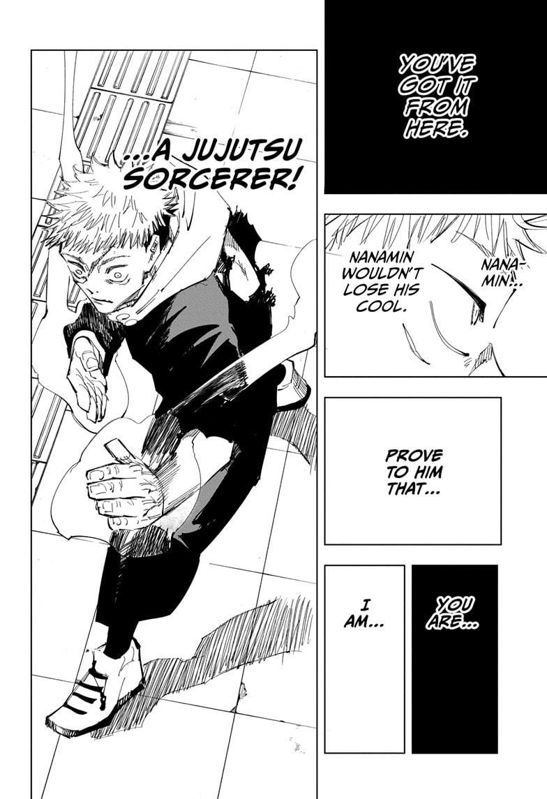 JuJutsu Kaisen Manga Chapter 121