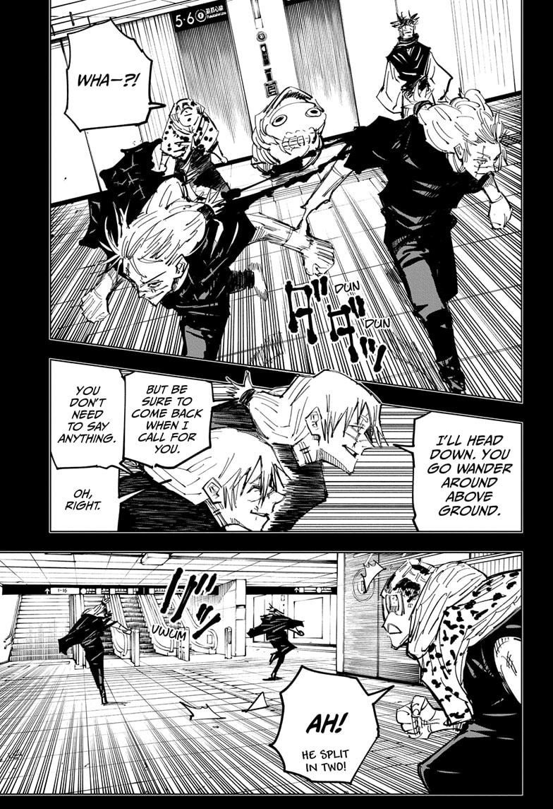 JuJutsu Kaisen Manga Chapter 122