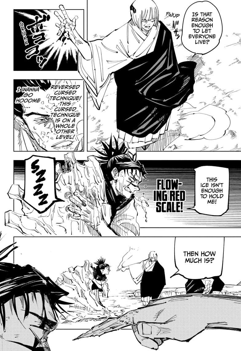 JuJutsu Kaisen Manga Chapter 135